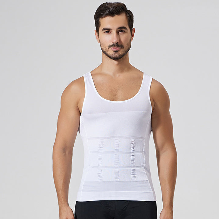 Sports Fitness I-shaped Men's Vest Shapewear