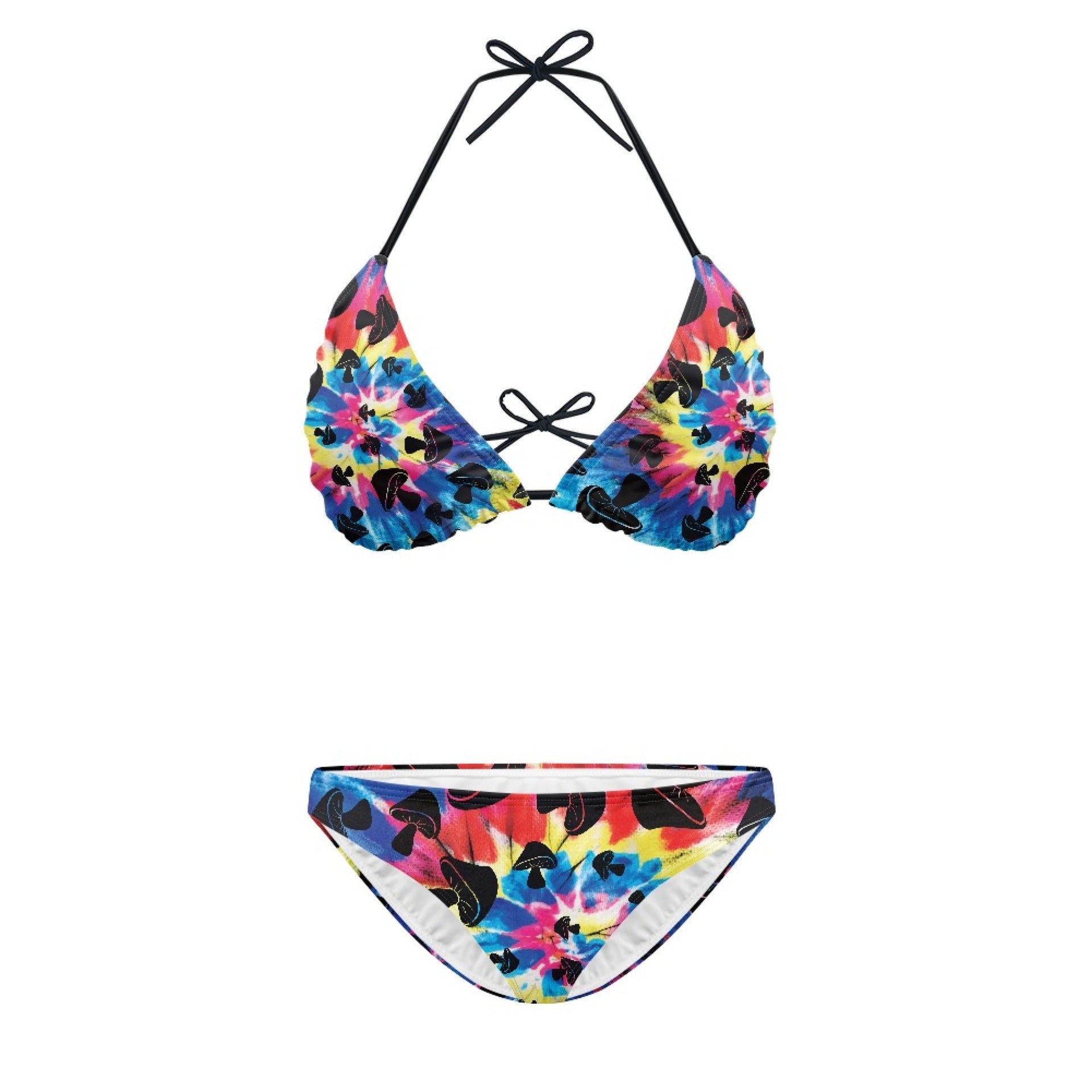 Women's Split Printed Swimsuit