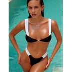 Womens Two-Piece Bikini Swimsuit Set