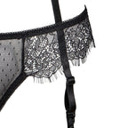 French Lace See-through Underwear With Steel Ring Sexy Inner Wear