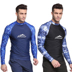 Sea Sun Protection Suit Men's Wetsuit Tight Elastic Split Body