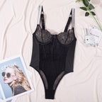 Black Lace Women's Jumpsuit