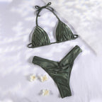 Women's Split Bikini Three Point Swimsuit Suit