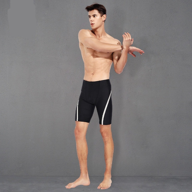 Men's Split Training Swimming Trunks Swimsuit Suit
