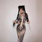 Sexy Rhinestones Jumpsuit Stage Costume