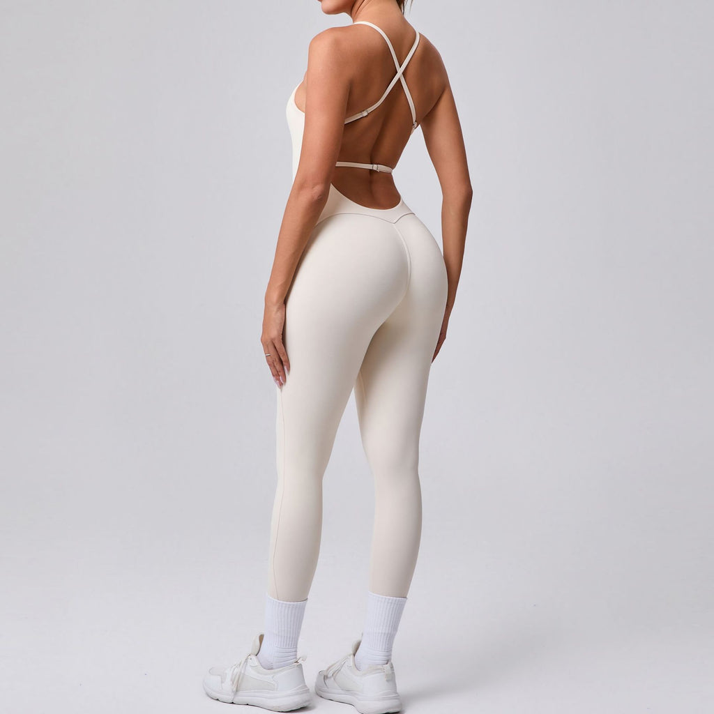 Sports Workout Clothes Tight Yoga Jumpsuit Jumpsuit