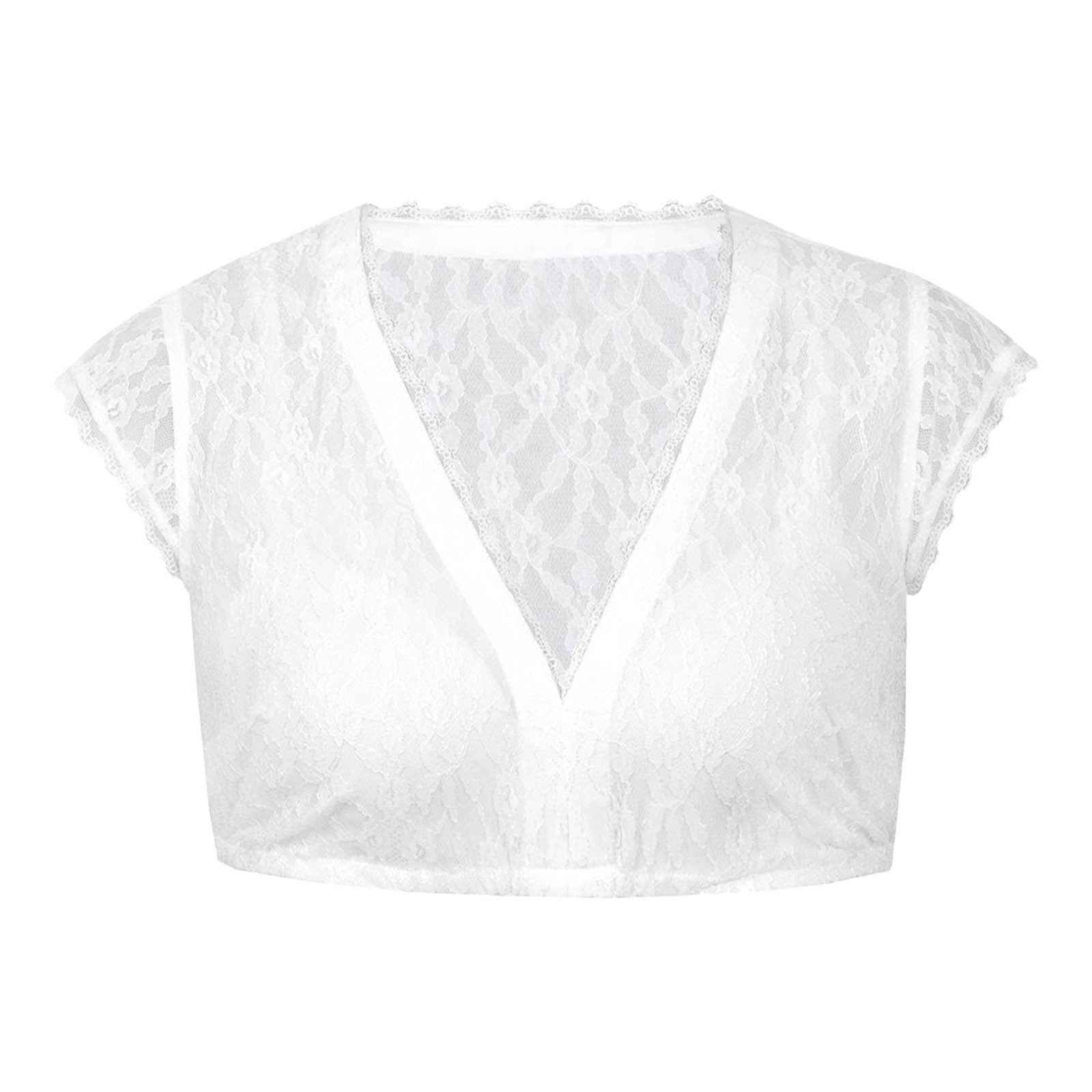 Women's Elegant Classical Top Regular Base Lace Stitching Small Shirt