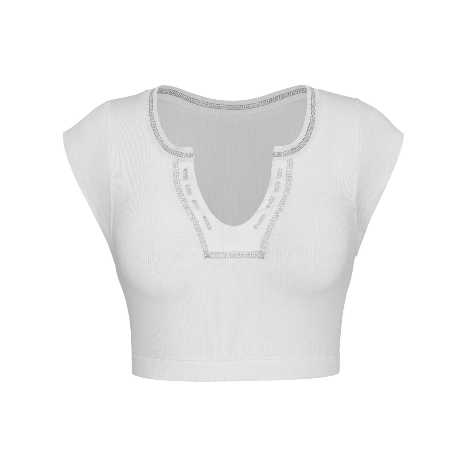 Summer Slim-fit Ultra-short Sexy Hot Girl Top Knitted Base