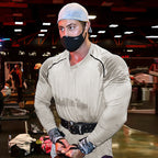 Men's Sports Long Sleeve Panel Shapewear