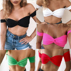 Hot Girl Style Tube Top Kink Design Sense Of Small Inner Wear