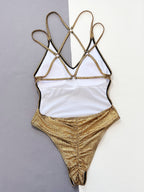 Womens Stylish Sexy Figure-hugging One-piece Swimsuit