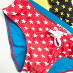 New Men's Triangle Swimsuit Color Blocking