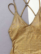 Womens Stylish Sexy Figure-hugging One-piece Swimsuit
