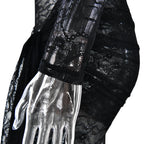 Women's Graceful And Fashionable Lace Up Lace Pattern Jumpsuit