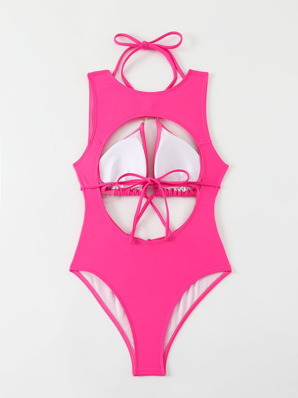 Sexy Cutout Strap One-piece Swimsuit Bikini