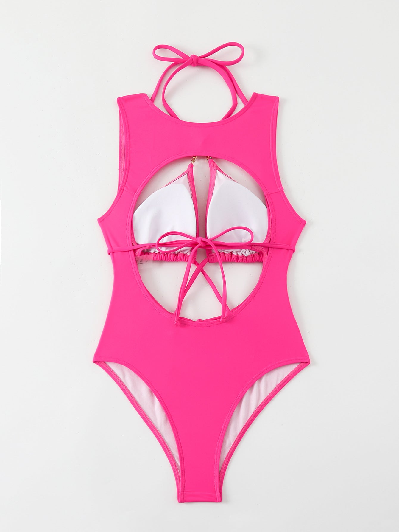 Sexy Cutout Strap One-piece Swimsuit Bikini
