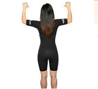 Hot selling hot shapers neoprene complete set of fitness exercise body suit suit fitness suit
