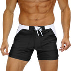 Men's Swimsuit Sexy Boxer Swim Shorts