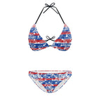 Women's Split Printed Swimsuit