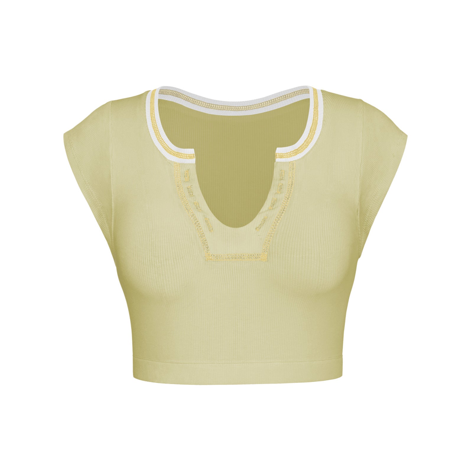 Summer Slim-fit Ultra-short Sexy Hot Girl Top Knitted Base