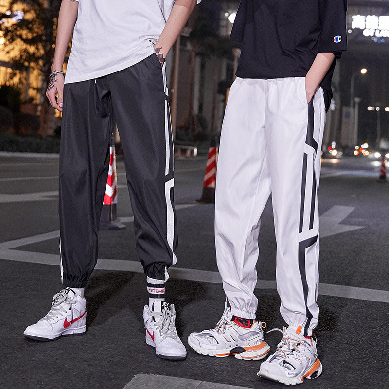 Boys Bunched Athletic Slacks For Summer