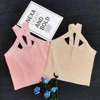 Women's Strapless Sleeveless Inner Layer Halter Top