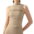 Women's Fashion Slim-fit Yoga Wear Sleeveless Base Tank Top