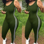 Vest line jumpsuit