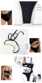 One Piece Swimsuit Hard Pack Solid Color Suit