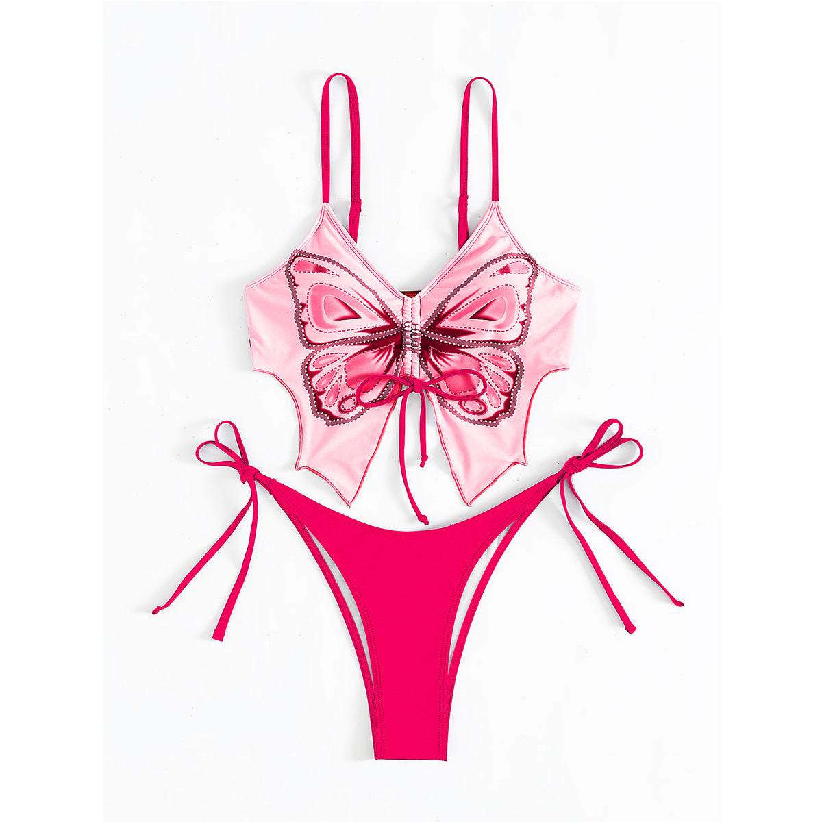 Bikini Swimsuit Female European And American Sexy Style Butterfly Swimsuit