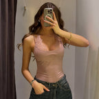 Base-layer Shirt Sexy Chic Style Figure-hugging Backless Bodysuit