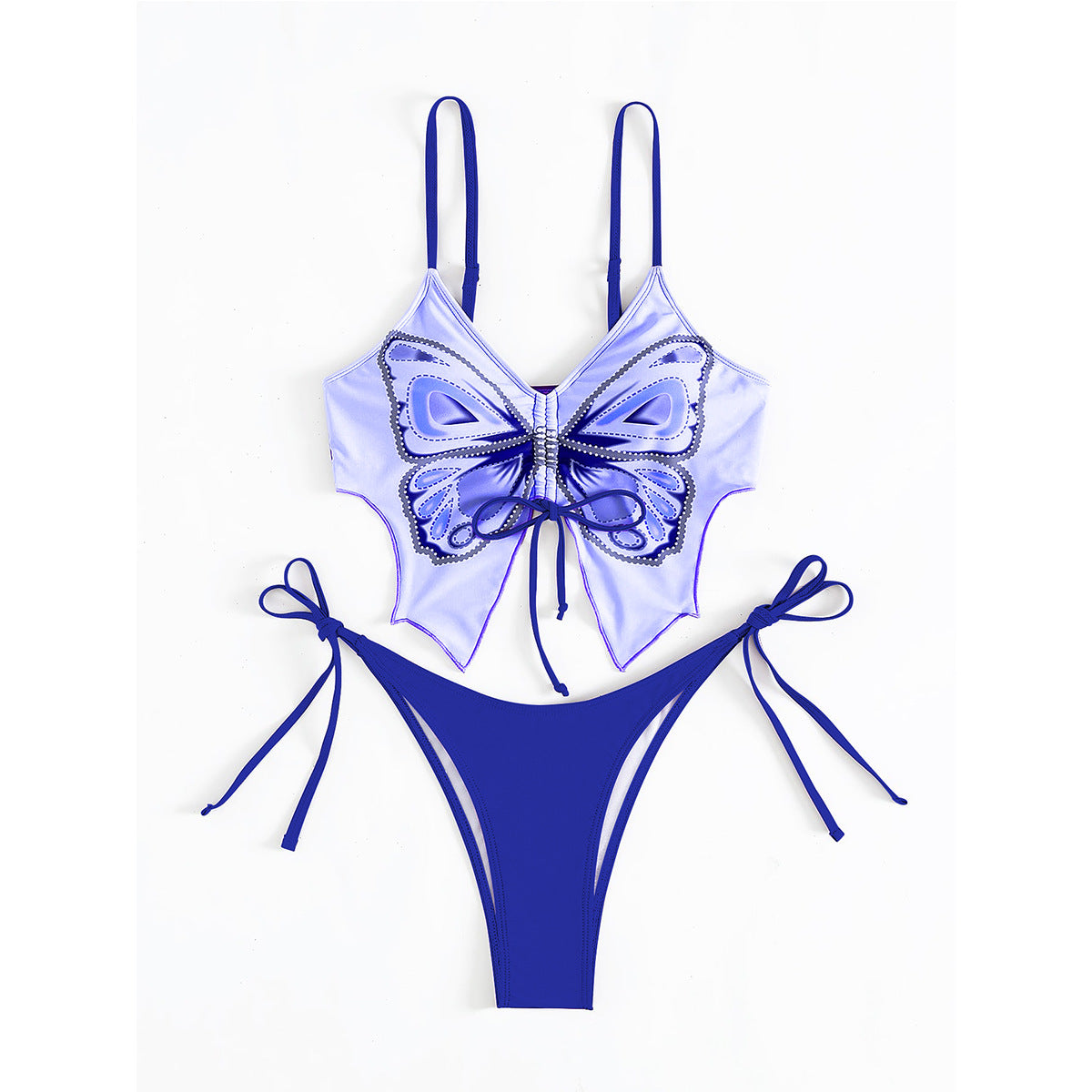 Bikini Swimsuit Female European And American Sexy Style Butterfly Swimsuit
