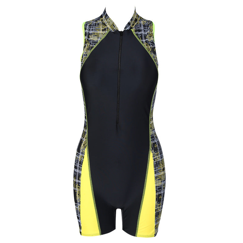 Trisass New Women One Piece Swimsuit Professional Sports