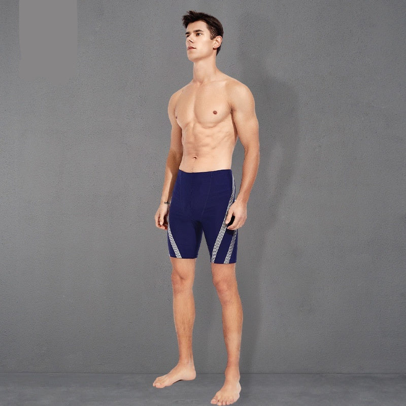 Men's Split Training Swimming Trunks Swimsuit Suit