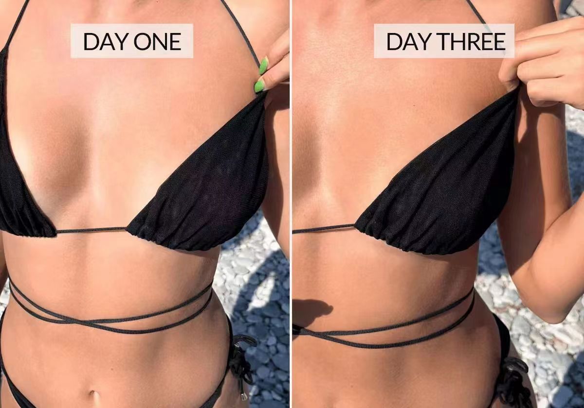 Beach Bath Sunbath Seamless Breathable Banded Bikini Swimsuit