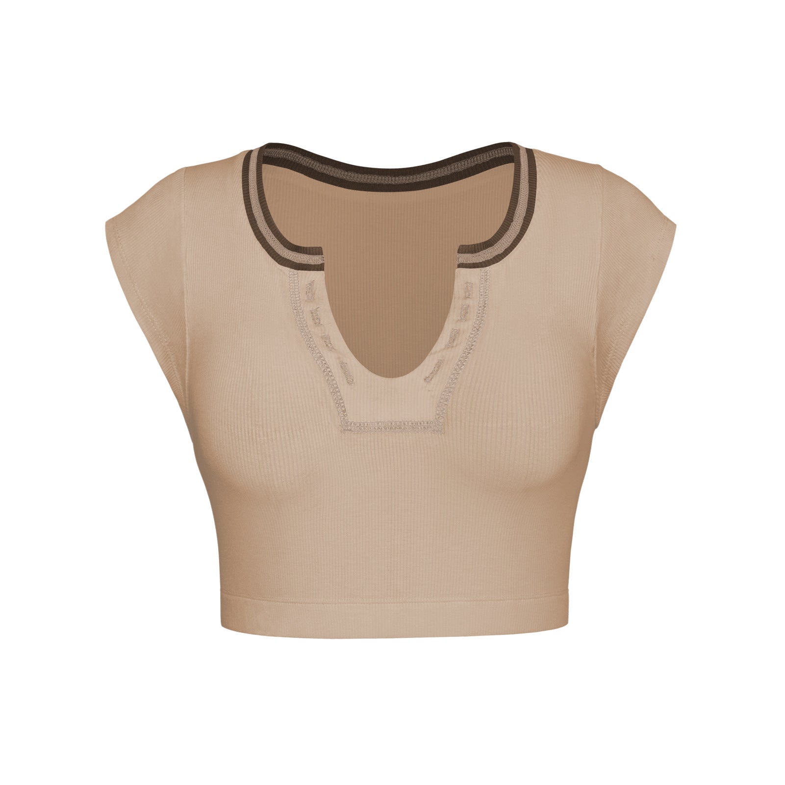 Summer Slim-fit Ultra-short Sexy Hot Girl Top Knitted Base