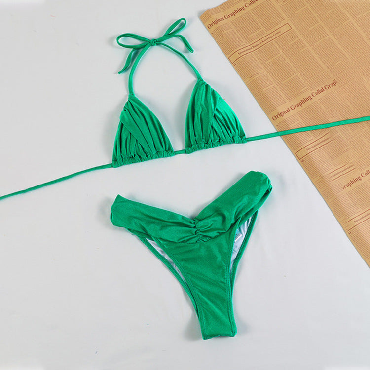 Women's Split Bikini Three Point Swimsuit Suit