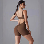 New Slim-fit Solid Color Jumpsuit Yoga Outfit
