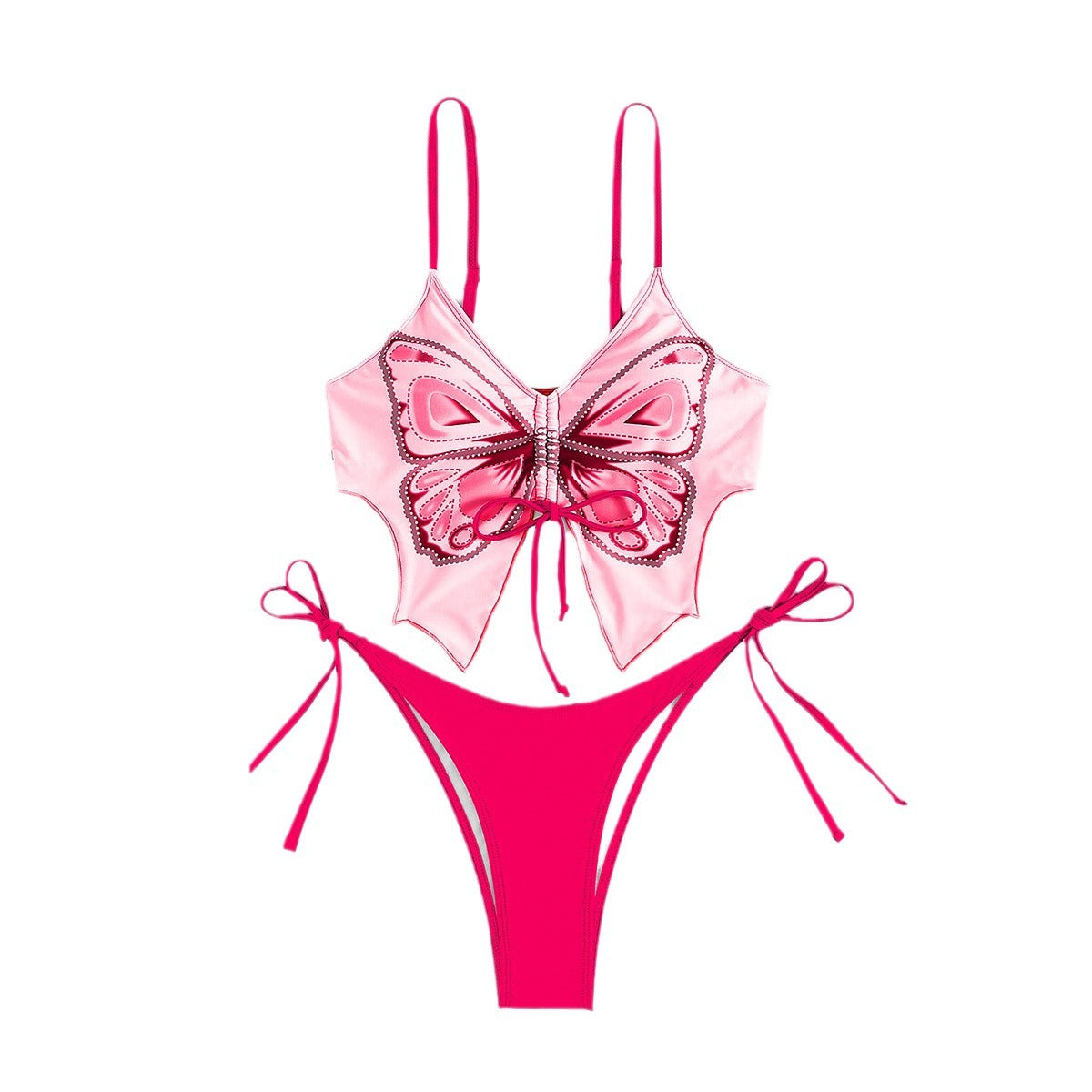 Bikini Swimsuit Female European And American Sexy Style Butterfly Swimsuit
