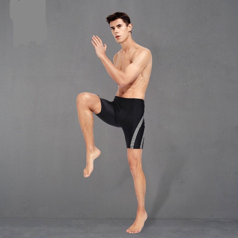 Men's Split Training Swimming Trunks Swimsuit Suit