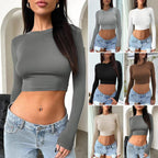 Ultra-short Long-sleeve Outerwear Base Layer