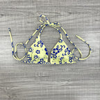 Sexy Print Bikini Women's Fission Swimsuit