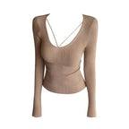 Casual Sweater Slim Knit Base Layer Women