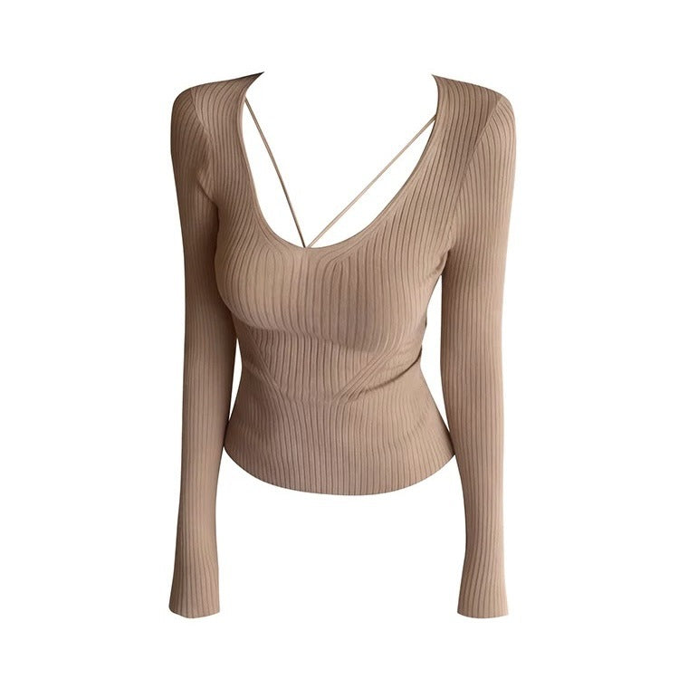 Casual Sweater Slim Knit Base Layer Women