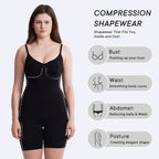 Womens One-Piece Shapewear Body-Sculpting