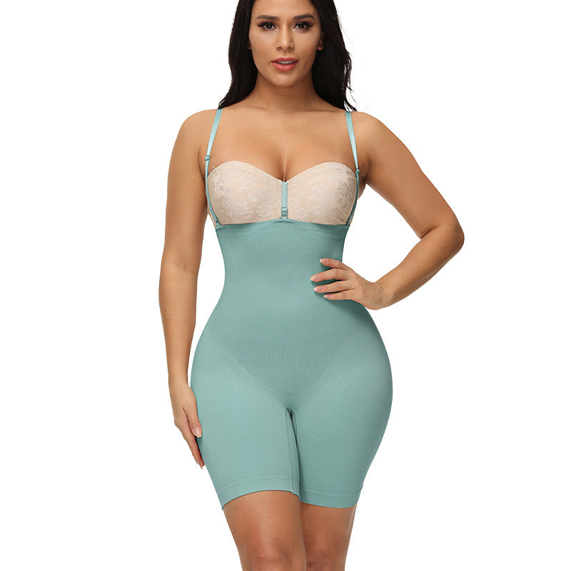 No Trace European And American Cross-border Sling One-piece Shapewear Without