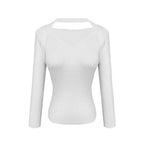 V-neck Halter Knitwear For Women Inner Wear Sweater