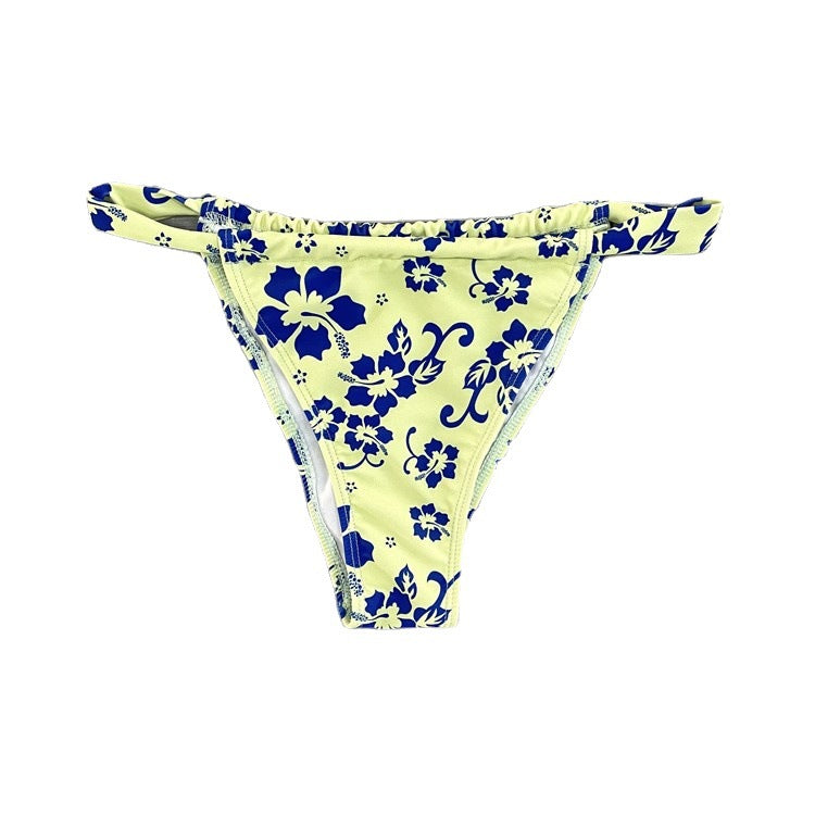 Sexy Print Bikini Women's Fission Swimsuit