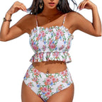 New Ruffled Bikini Two-piece Swimsuit