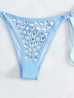 Rhinestone Crystal Ornament Swimsuit Female Sexy Swimsuit